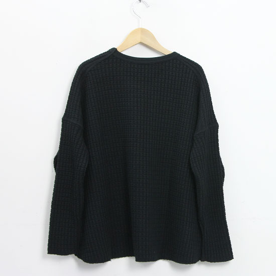 mizuiro ind(ߥ) Waffle Raglan Pullover