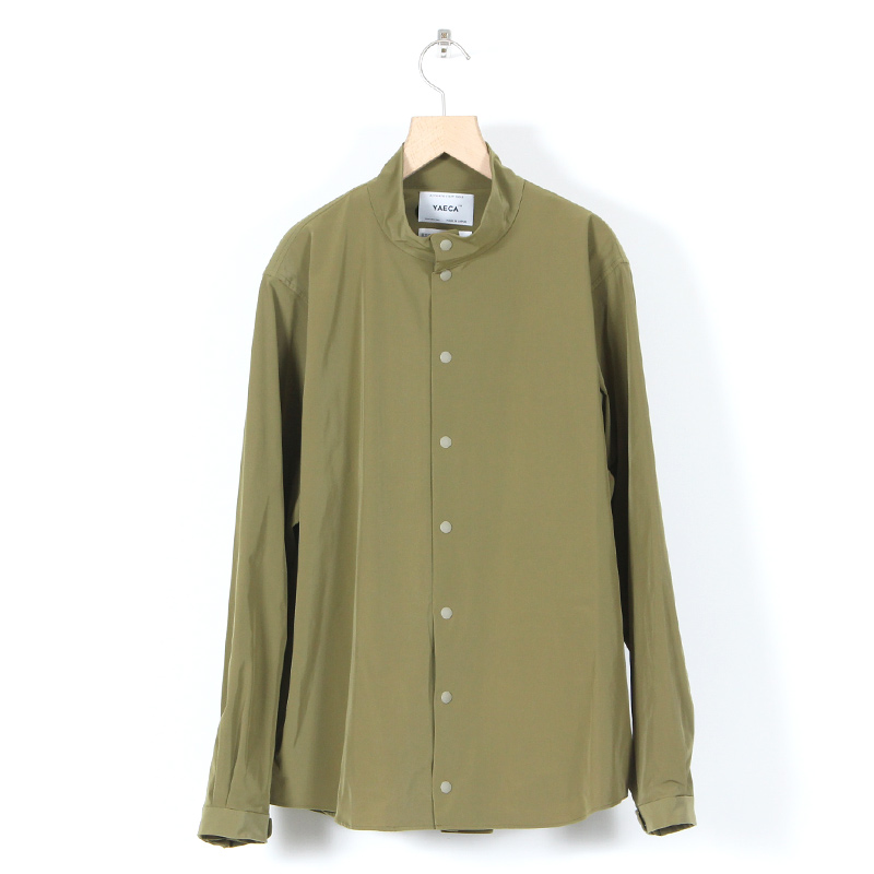 Very Goods | YAECA (ヤエカ) STAND COLLOR SHIRT JACKET / スタンドカラーシャツジャケット